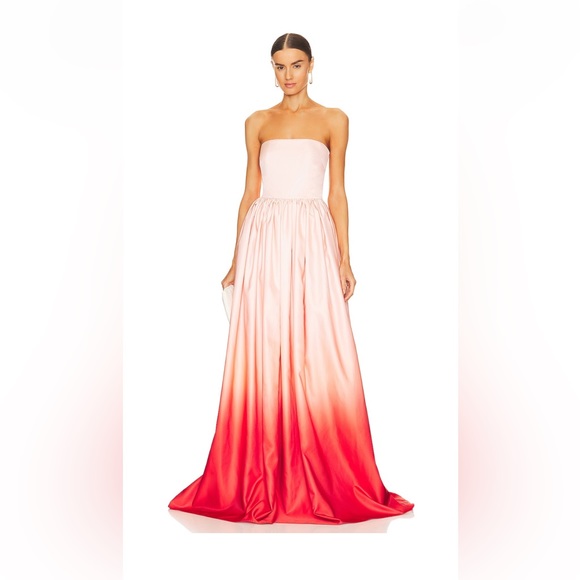 SAU LEE Dresses & Skirts - SAU LEE Teigen Gown In Blush Ombré
